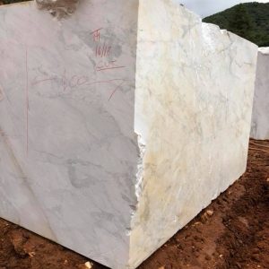 White marble dolomite